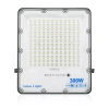 Set LED Fluter 300W + Solarpanel 6V/15W mit Fernbedienung | 5000 lm, 12000 mAh, IP66