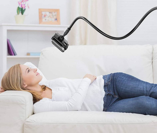 Flexibles Stativ für Smartphone und Tablet | Halterung mit Schwanenhals 50 cm | PSI-T006