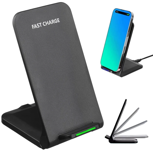 Induktive Schnellladegerät Fast Charge QI 15W | N700-Schwarz