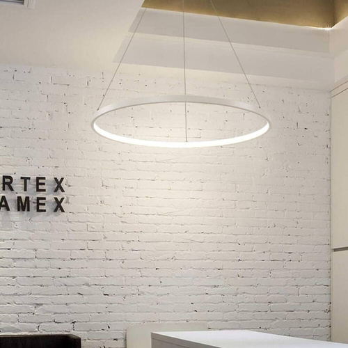 LED-Pendelleuchte | 30 W | weiß | RLK-C01-30W-W