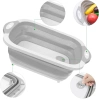 Faltbare Abfluss-Schüssel | Camping-Schüssel | Schneidebrett-Schüssel | ZXS-398-GREY