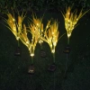 Solarblume | Solar-LED-Gartenlaterne Weizen | 73 cm, 600 mAh | FLD-44-GELB