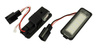 LED-Kennzeichenbeleuchtung für VW Golf 4 5 6, Passat B6 B7 CC, Polo, Seat Leon, Ibiza, Porsche Cayenne | LHLP016S28