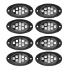 Autolampen | RGB-LED | 8 Stück