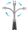 Moderne Plasma Feuerzeug | Elektrisches USB-Ladegerät Feuerzeug | JL-701B-SCHWARZ