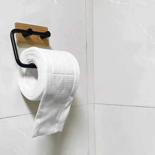Selbstklebende Toilettenpapierhalterung | Toilettenpapierhalter | ZSH-325-SCHWARZ