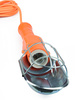 Werkstattlampe mit E27 60W Glühbirne und 3,5 m Kabel | W26