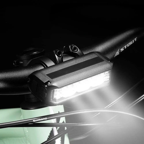 Leistungsstarkes 1200lm LED-Frontlicht fürs Fahrrad | Wasserdichtes, per USB wiederaufladbares Fahrradlicht | Fahrradlichter mit 3 Modi | IPX5 EOS630