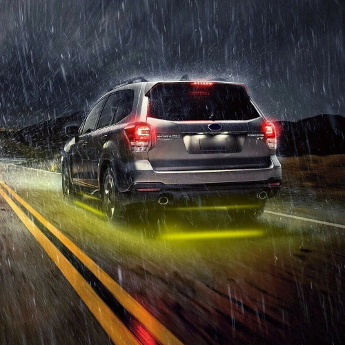 LED-Unterbodenbeleuchtung | Flexible RGB-Streifen, Bluetooth-App-Steuerung, 2 x 90 cm, 2 x 120 cm