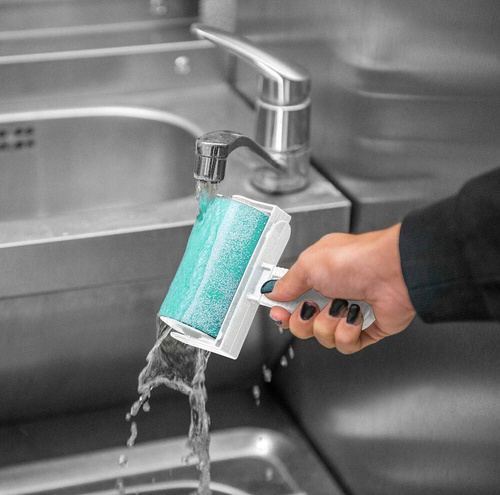 Fusselroller | Kleiderbürste zum Entfernen von Tierhaaren | WHS-282-BLUE