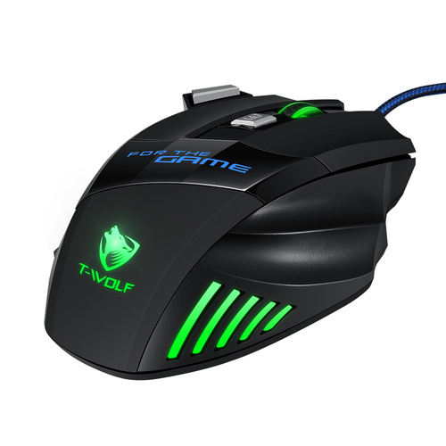 Gaming-Maus, kabelgebunden, optisch, USB | 800-3200 DPI, 7 Tasten | MM1