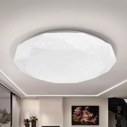 LED-Deckenleuchte | Sternenfunkel-Effekt | 2200 lm 24W | RLB-C24W-B