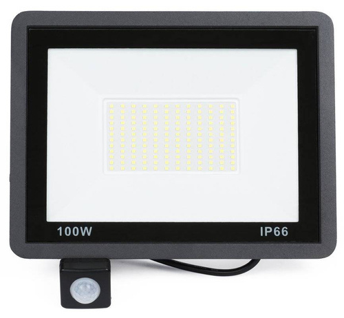 LED-Strahler 100W mit Bewegungs- und Dämmerungssensor | 9500 lm | 220V | BLS-100W