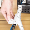 Kabelkanal, Kabel- und Drahtorganizer | Weiß | CRG-002-2.6M