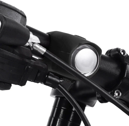 Elektrische Fahrradklingel 120dB | Laute Hupe für Fahrrad, Motorrad 6 Klangmodi | GJLB-125