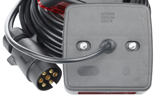 LED-Rückleuchten-Set für Anhänger, Auflieger, Landmaschinen | 12–24 V | 2 Stück | zum Anschluss an Fahrzeugkabelbaum | E24-Zulassung | JH101B