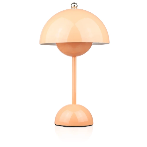 Stilvolle Tischlampe | Kabellose Nachtlichtlampe mit drei Leuchtfarben | HJA27-1-PINK
