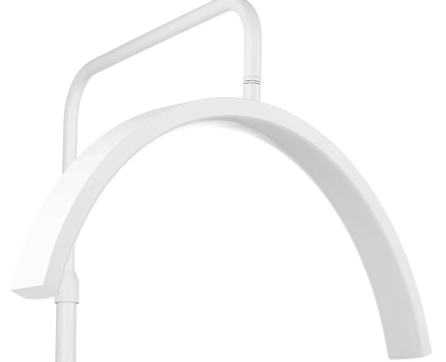 Tätowierstudio-Lampe | Schattenfreie LED-Kosmetiklampe | Bodenlampe für Kosmetiksalons, Wimpern- und Nagelstyling | EPT-135-WEISS