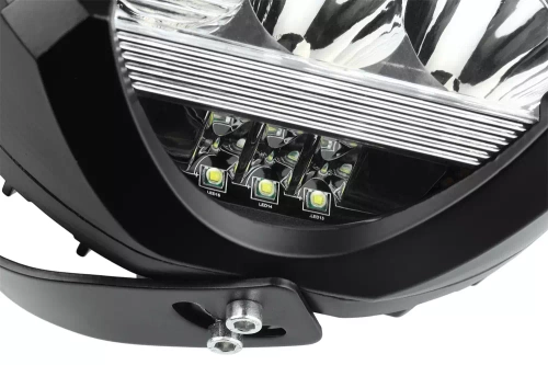 LED-Arbeitsleuchte | 9" | 50 W | 5.000 lm | 2-in-1 | Tagfahrlicht (DRL) + Fernscheinwerfer | WL002-50W