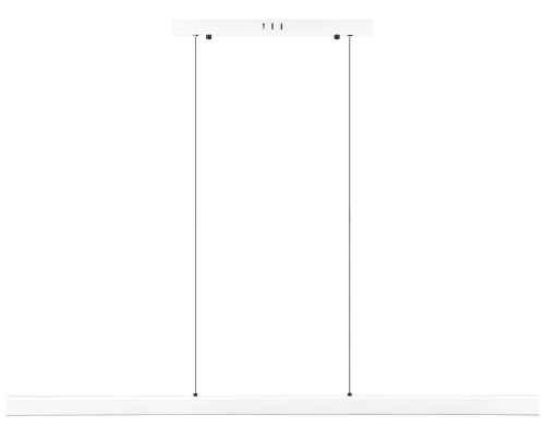 Moderne rechteckige Pendelleuchte | Fernbedienung | LED | weiß | SX41-120CM-48W-W