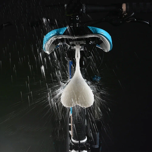 Herzförmiges LED-Fahrradrücklicht | Wasserdichtes Silikonlicht mit drei Betriebsmodi | DKD-032