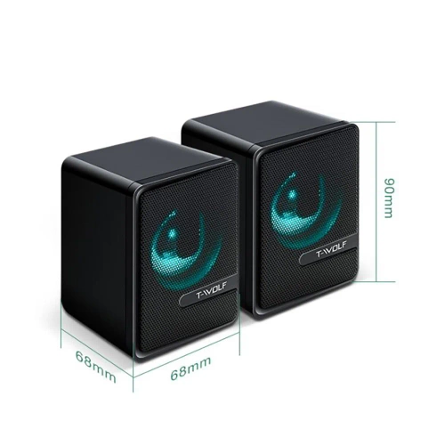 Computerlautsprecher 2.0 | 6W RMS 100Hz-20kHz 4ohm | S2