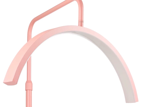 Tätowierstudio-Lampe | Schattenfreie LED-Kosmetiklampe | Bodenlampe für Kosmetiksalons, Wimpern- und Nagelstyling | EPT-135-PINK