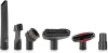 Staubsauger-Düsenset | Universaldüsen für Staubsauger | VCA-5in1-BLACK