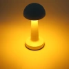 Kabellose Tischlampe | Touch-Nachtlicht mit einstellbarer Lichtfarbe | Pilz-USB-Lampe | HJA11-SILVER