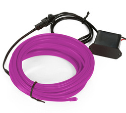 Ambient Light EL Wire Neonkable Elektrolumineszenzlicht mit Inverter 12V | 1 Meter