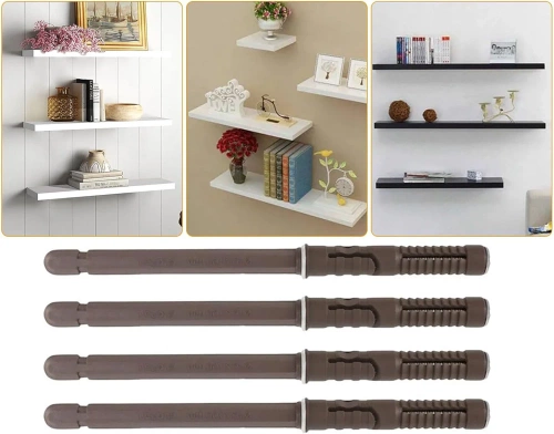 Regalhalterung | Regalträger | Unsichtbarer Montagearm | DF-4PCS-BLACK