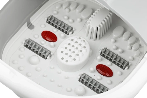 Fußmassagegerät klappbar | Fußbad mit Hydromassage und Infrarotfunktion | Q-806-GREY