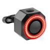 Intelligentes Fahrradrücklicht mit Alarm | 4-in-1 LED-Fahrradalarm | Bremslicht mit Hupe 110 dB | BBL-A6