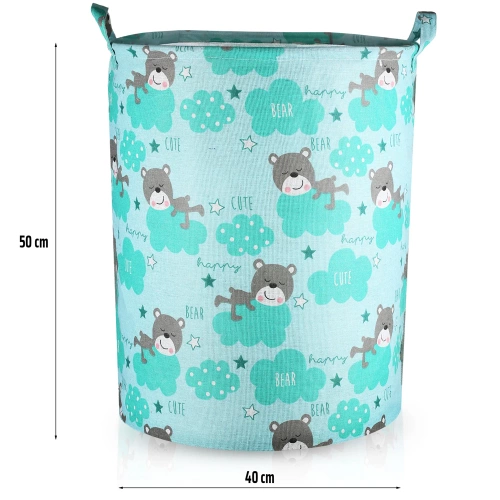 Aufbewahrungsbox | faltbarer Wäschesack 60 l | SN-B40-WXBSN-B40-KLD