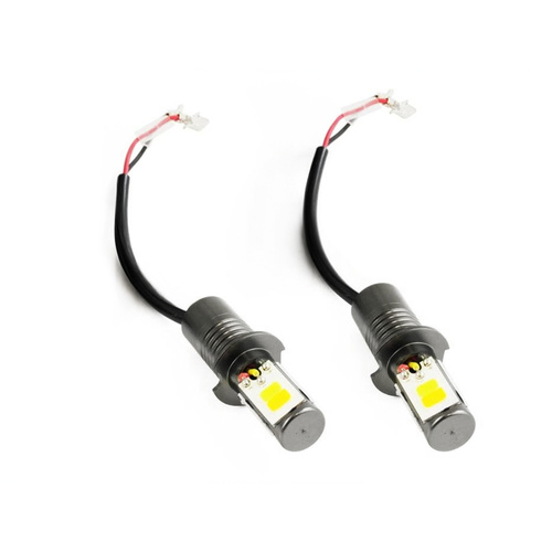Ein Satz COB H3 DUAL COLOR JDM LED-Lampen