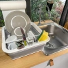 Geschirrtrockner | Faltbarer Camping-Abtropfständer | XEP-364-GREY