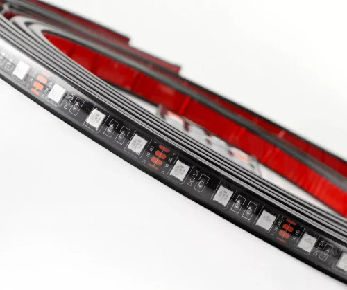 LED-Unterbodenbeleuchtung | Flexible RGB-Bänder | Bluetooth-Konnektivität mit Telefon-App | Gurtlänge: 90 cm x 2 und 120 cm x 2
