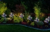 Solarblume | Solar-LED-Gartenlaterne Baum mit Rosen | 70 cm, 600 mAh | FLD-08-C