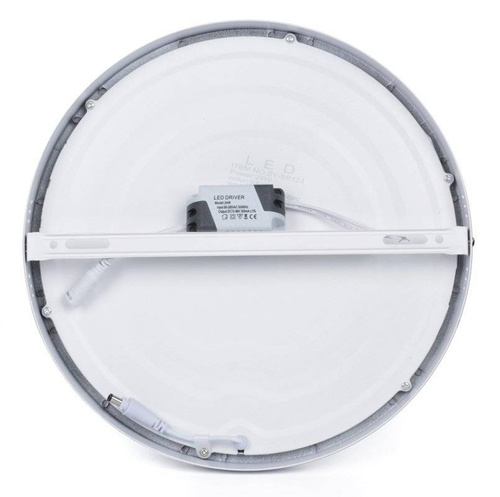 LED-Deckenleuchte rund | 24 W | flimmerfreies CCD-Aufbaupanel | SY-SR124