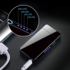 Stylisches Plasma Feuerzeug | winddicht | USB | Touchscreen | JL-613
