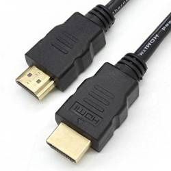 HDMI-Kabel | HDMI 1.4, 4K, 3D, 48 bit, 1,5 m | schwarz | HL1.5-1.5M-Black