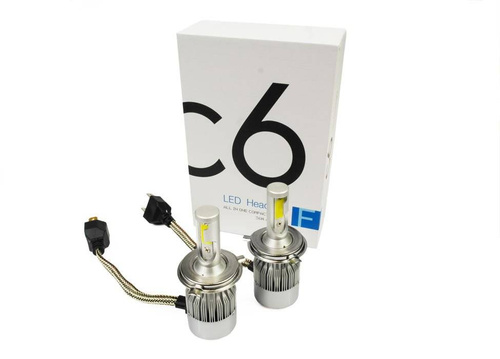 H4 C6 COB BridgeLUX ™ 7.600 lm LED Scheinwerferlampen | 2 Stück