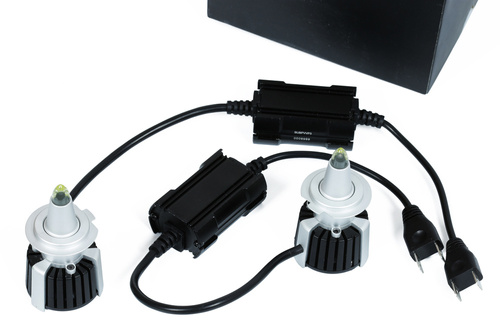 H11 LED Scheinwerferlampen R10 COB 360° Leuchtmittelset | 80W | 20000lm | 2 Stück