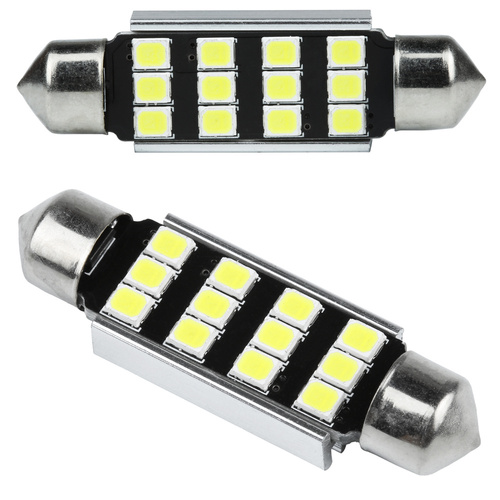 LED-Autoleuchtmittel | C5W | 12 SMD 2835 | CAN BUS