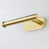 Goldener Papierclip | Selbstklebender Toilettenpapierhalter | JZU-304-GOLD