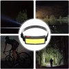 LED-Stirnlampe | Stirnband | HWL-120-SCHWARZ
