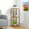 Holzblumenständer für Töpfe | Pflanzenständer | Blumenregal | NZ237-BAMBOO