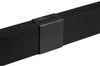 Gerader Verbinder für Abdeckleiste 40x20mm | schwarz | CDT-02