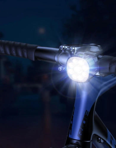USB-C IP65 LED-Fahrradlicht-Set | Fahrradbeleuchtung vorne + hinten | 15 Beleuchtungsmodi | 05BR0013