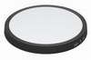 Schwarze, runde LED-Deckenleuchte 24W | Flimmerfreies CCD-Oberflächenpanel | SY-SR124-B